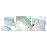 لگن آموزشی طرح توالت فرنگی رنگ سبز بیبی هود Baby Hood