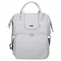 ساک لوازم کوله اي مدل براوو خاوياري رنگ طوسي Qz