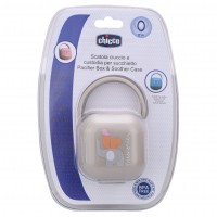 قاب پستانک جدید طرح فیل رنگ کرمی چیکوchicco