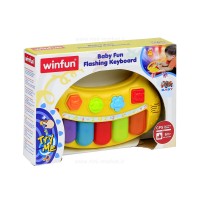 مینی پیانو چشمک زن زرد کد 002007 وین فان WinFun