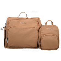 ساک لوازم کوله ای مدل اسپیشال خاویاری رنگ نسکافه ای QZ