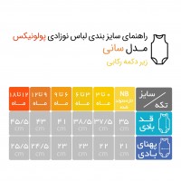 بادی رکابی نوزادی طرح سانی پولونیکس Polonex