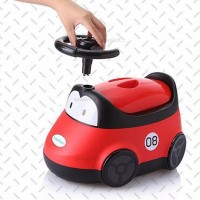لگن آموزشی طرح ماشین قرمز بیبی هود Baby Hood