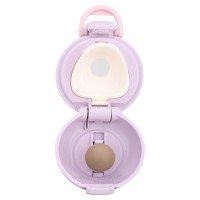 فلاسک رنگ کرم یاسی 330 میل yes water