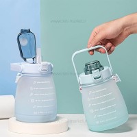 بطری آب 1400 ميل رنگ آبی خارجی