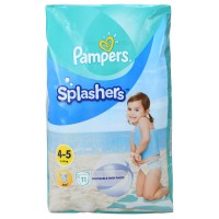 پوشک استخری پمپرز pampers سایز 4-5 ( 9-15 کیلو) 11 عددی