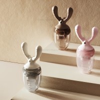 پستانک میوهخوری طرح شاخ گوزن رنگ صورتی هیاورشی Heorshe