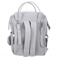 ساک لوازم کوله اي مدل براوو خاوياري رنگ طوسي Qz