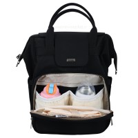 ساک لوازم کوله ای مدل براوو خاویاری رنگ مشکی Qz