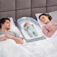 جاي خواب کودک رنگ آبی سناگل نست Snaggle Nest