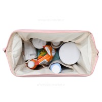 ساک لوازم کوله ای مدل براوو خاوياری رنگ صورتي Qz