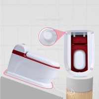 لگن آموزشی طرح توالت فرنگی رنگ صورتی بیبی هود Baby Hood