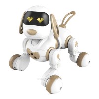 ربات سگ کنترلی دکسترتی کد 18011 رنگ طلایی-سفید Smart