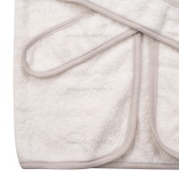 حوله تن پوش طرح موش رنگ طوسی پاپو Papo