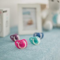 پستانک تکی 6 - 18 ماه ارتودنسی شب تاب طرح ستاره سرخابی سواوینکس  Suavinex (بدون جعبه)