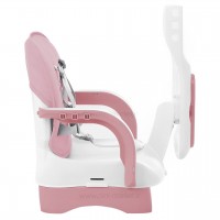 صندلی غذا پرتابل جدید رنگ صورتی کیکابو Kikkaboo