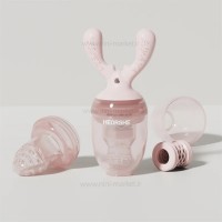 پستانک میوهخوری طرح شاخ گوزن رنگ صورتی هیاورشی Heorshe