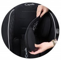 صندلي ماشين مدل متيار 25-0 کيلو رنگ کامل مشکي  Capella