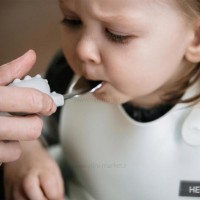 ست قاشق چنگال طرح دایناسور رنگ سفید صورتی هیاورشی HeOrShe