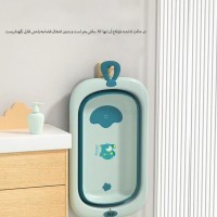 وان آکاردئونی سه تیکه طرح ساده دماسنج دار رنگ آبی خارجی