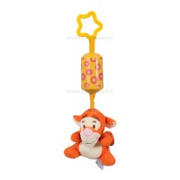 آویز عروسکی جغجغه ای طرح ببر نارنجی دایان تویز Dayan Toys
