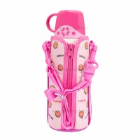 فلاسک آب کاوردار طرح خرس رنگ صورتی پینکا Pinkah