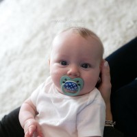 پستانک دو عددی درب دار بادامی نایت 0-6 ماه طرح دار دکتر براون Dr.brown