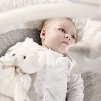 تشک بازی کودک طرح خرس رنگ کرم برند بیبی فور لایف Baby 4 Life
