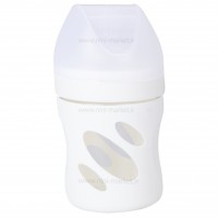 شیشه شیر 180 میل پیرکس کاور دار رنگ سفید Twistshake