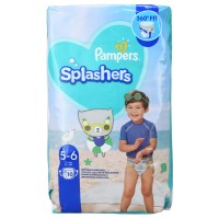 پوشک استخری پمپرز pampers سایز5-6 ( 14+کیلو) 10 عددی