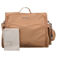 ساک لوازم کوله ای مدل اسپیشال خاویاری رنگ نسکافه ای QZ