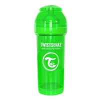 شیشه شیر آنتی کولیک تویست شیک 260 میل سبز Twistshake