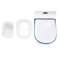لگن آموزشی طرح توالت فرنگی رنگ آبی بیبی هود Baby Hood