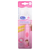 مسواک باتری خور +3 سال طرح پری دریایی رنگ صورتی چیکو Chicco