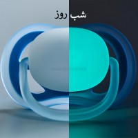 پستانک بادامی تکی الترا ایر 6 - 18 ماه طرح dreams شبتاب اونت Avent  (بدون جعبه)