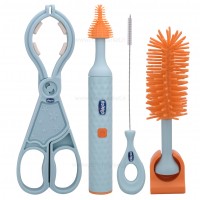 شیشه شور شارژی رنگ آبی چیکو