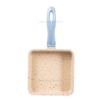 تابه عروس Aroos طرح مربع رنگ آبی
