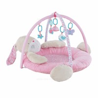 تشک بازی و پلی جیم طرح خرگوش صورتی بیبی فور لایف Baby4Life
