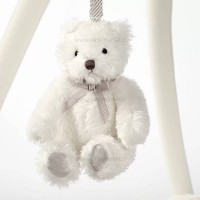 تشک بازی کودک طرح خرس رنگ کرم برند بیبی فور لایف Baby 4 Life