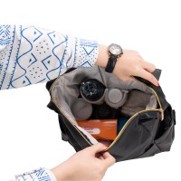 ساک لوازم کوله مدل کرستین رنگ طوسی دیور Dior