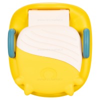 لگن آموزشی طرح گاو رنگ سبز زرد بیبی هود Baby Hood