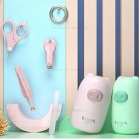 ست مانیکور طرح خوک رنگ سبز بیبی سیل Babisil