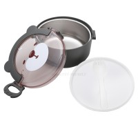 ظرف غذا خرس یک طبقه رنگ طوسی برند خارجی