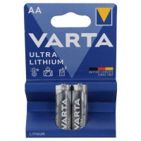باتري قلمي ليتيوم طوسي دو عددي varta