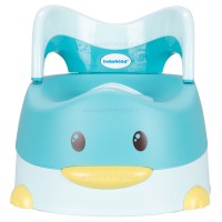 لگن آموزشی طرح جوجه رنگ آبی بیبی هود Baby Hood