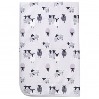 زیرانداز تعویض طرح گوسفند رنگ طوسی سایز بزرگ ایسیز