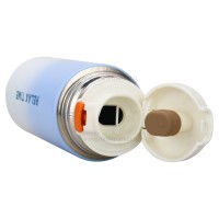 فلاسک آب 500 ميل رنگ آبی خارجی