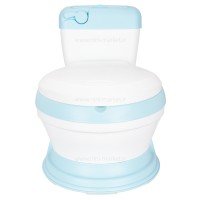 لگن آموزشی طرح توالت فرنگی رنگ آبی بیبی هود Baby Hood