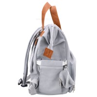 ساک لوازم کوله ای مدل لاکچری کبریتی رنگ طوسی روشن Fendi