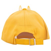 کلاه اسپرت طرح خرگوش رنگ زرد برند خارجی